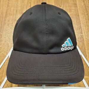 Adidas Running Hat Cap Adult Climalite Black Adjustable Strapback Tennis‎ Golf